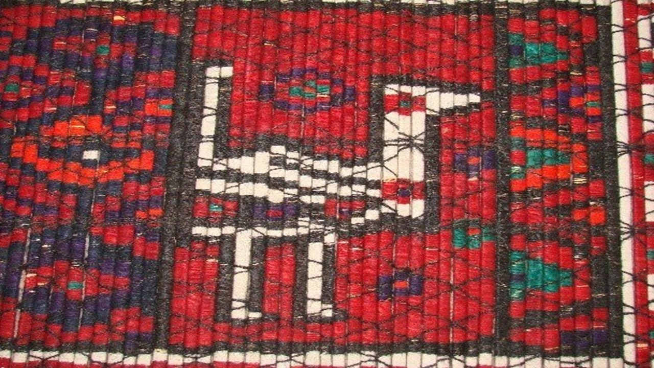 هنر زنان زاگرس‌نشین؛ وقتی «نی» و «موی بز» دیوار می‌شوند