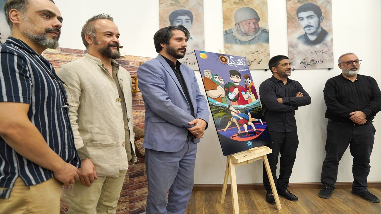 رونمایی از پویانمایی «کشتیگیران» در فدراسیون کشتی
