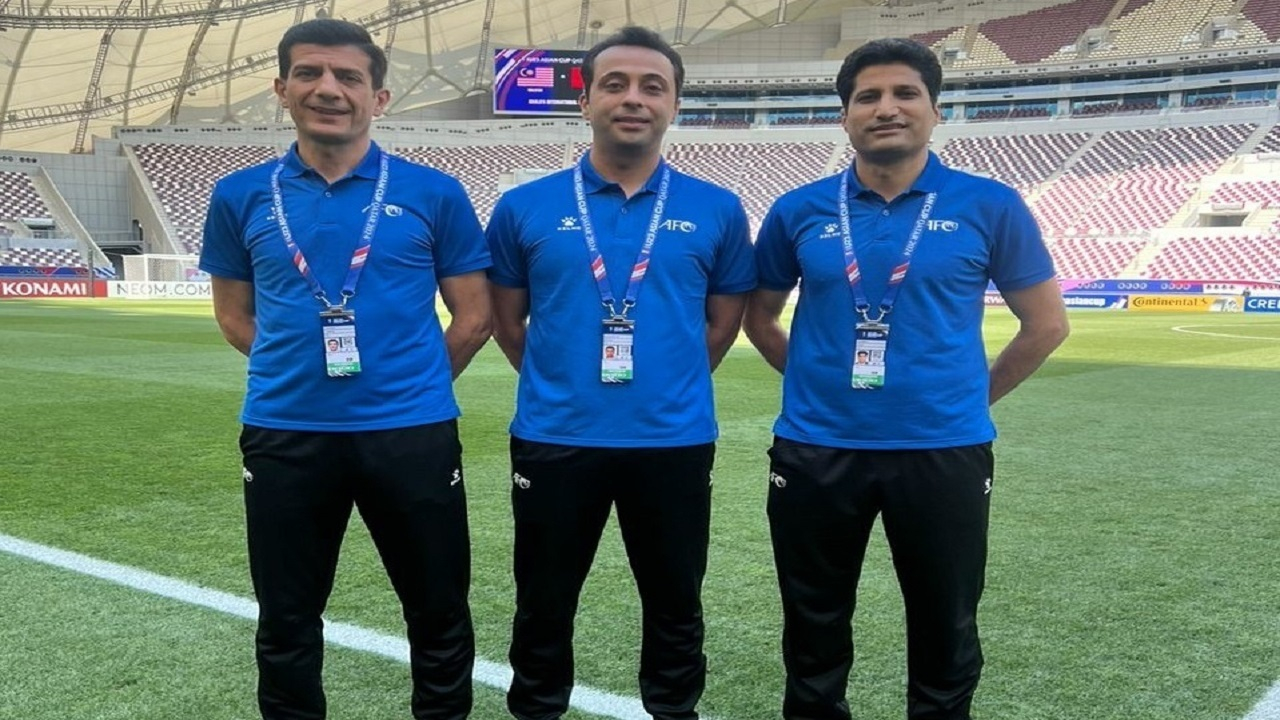 قضاوت تیم داوری ایران در فینال جام ملت‌های زیر ۲۳ سال آسیا